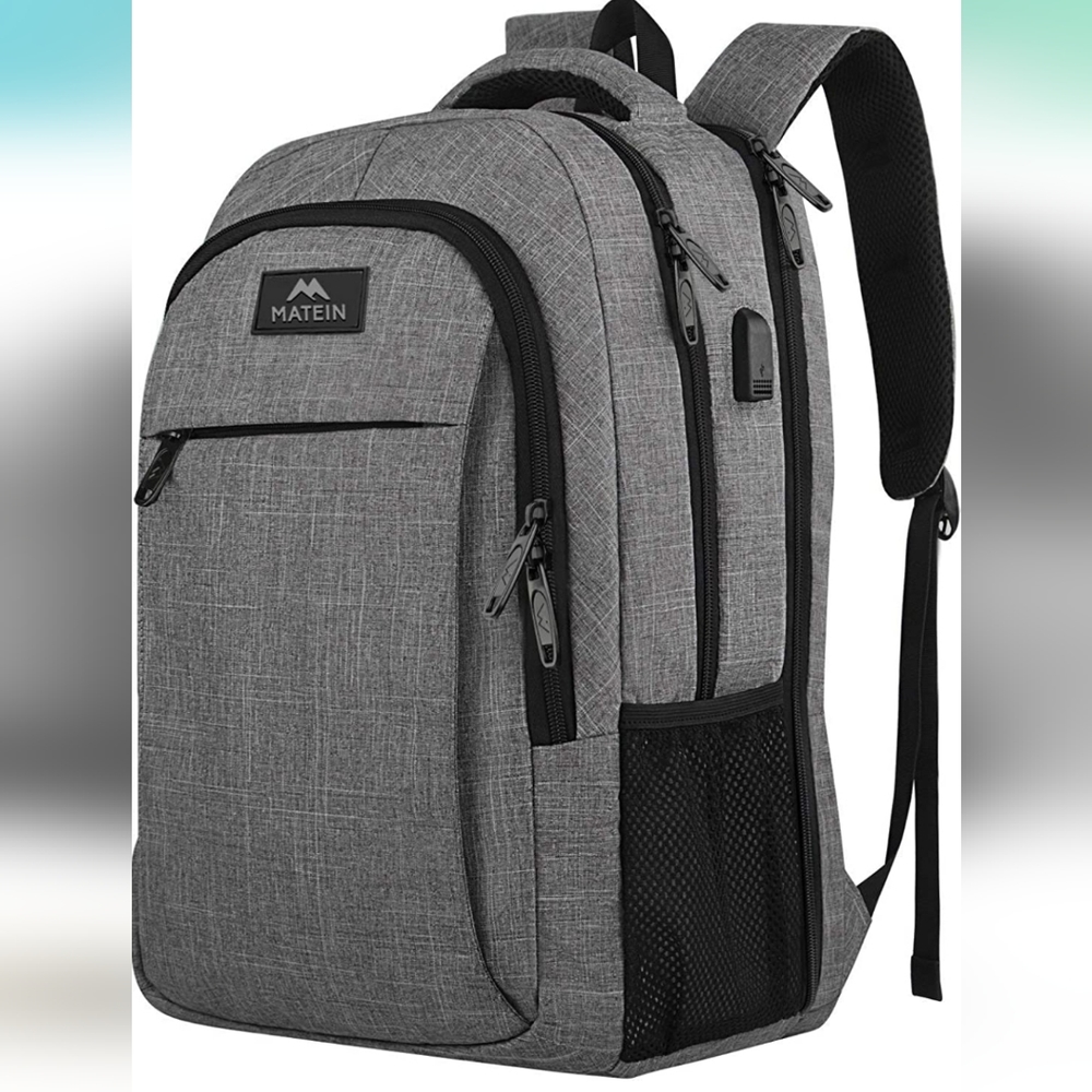 17 Inch Laptop Backpack, MATEIN TSA Large Backpack for Travel and Busine…